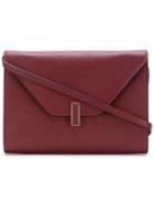Valextra Envelope Crossbody Bag - Red