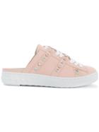 Ash Studded Mule Sneakers - Pink & Purple