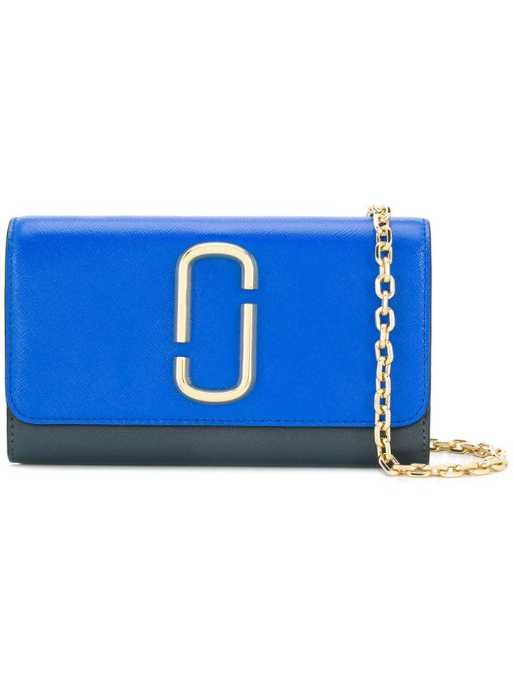 Marc Jacobs Logo Crossbody Bag - Blue