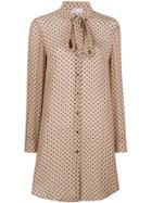 Red Valentino Polka Dot Print Blouse - Nude & Neutrals