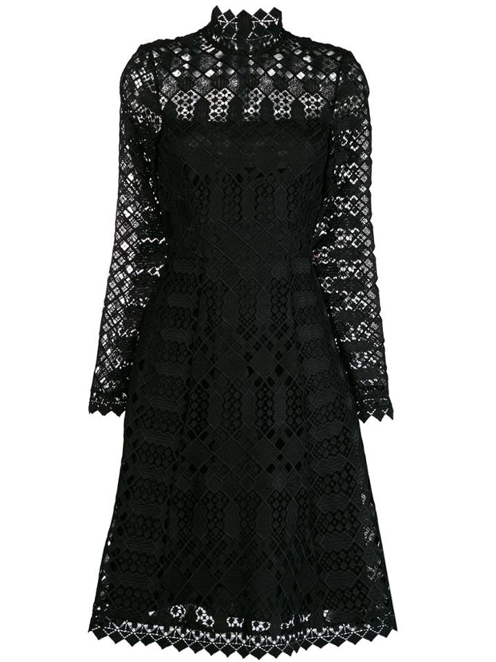 Temperley London Amelia Lace Dress - Black