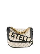 Stella Mccartney Monogram Logo Shoulder Bag - Neutrals
