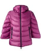 Moncler 'akylina' Padded Jacket, Women's, Size: 0, Pink/purple, Feather Down/polyamide