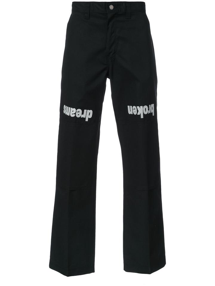 Midnight Studios - Broken Dreams Work Pants - Men - Cotton/polyester - 28, Black, Cotton/polyester