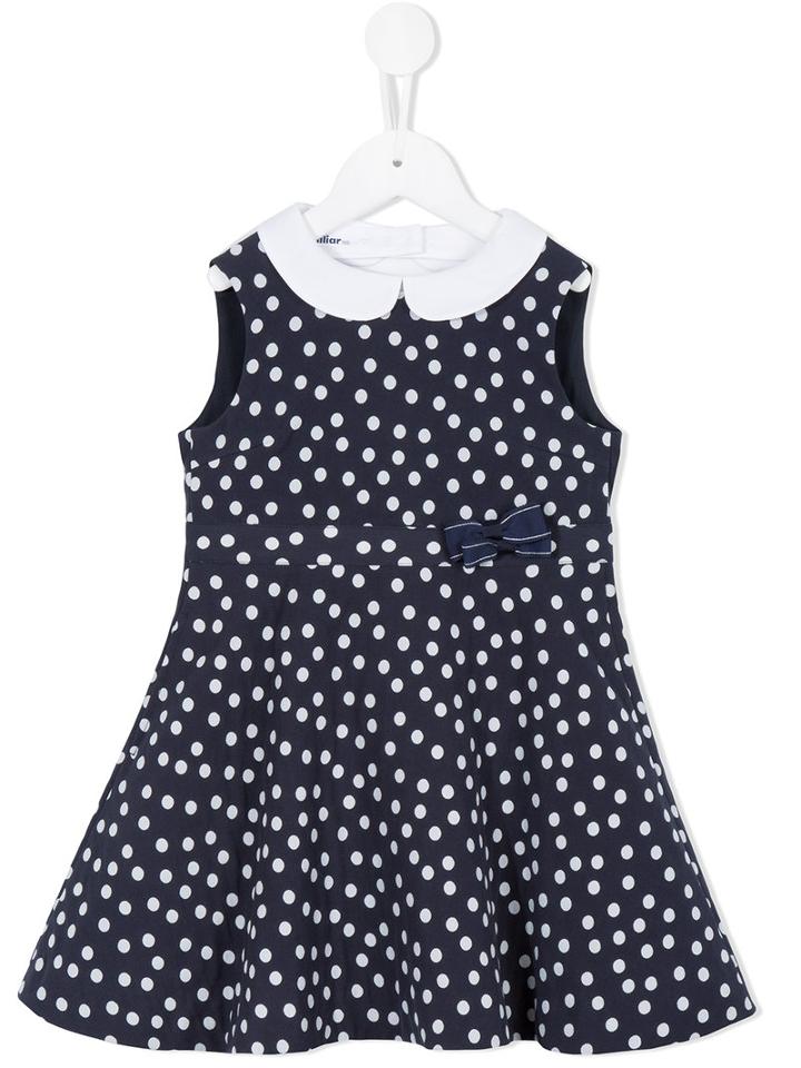 Familiar Polka Dot Print Dress, Girl's, Size: 9 Yrs, Blue