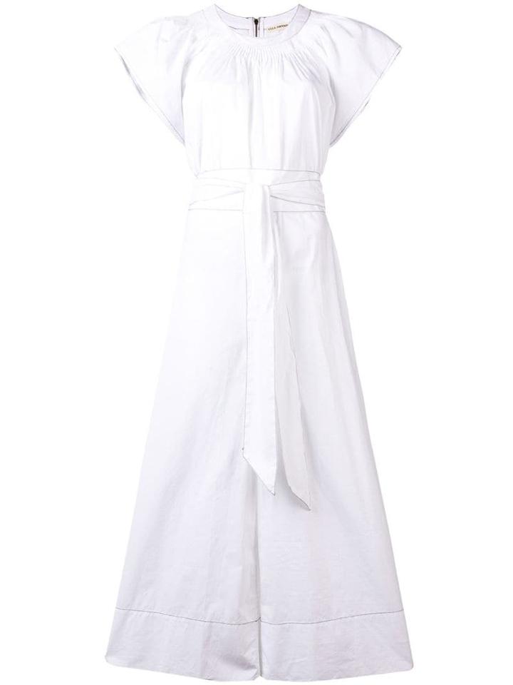 Ulla Johnson Coralie Flared Jumpsuit - White