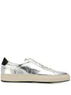 Common Projects Low-top Metallic Trainers - Silver