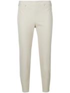 Max & Moi Cropped Tapered Trousers - Nude & Neutrals