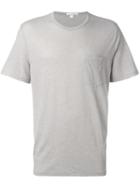 James Perse Chest Pocket T-shirt, Men's, Size: 4, Nude/neutrals, Cotton/polyester/linen/flax