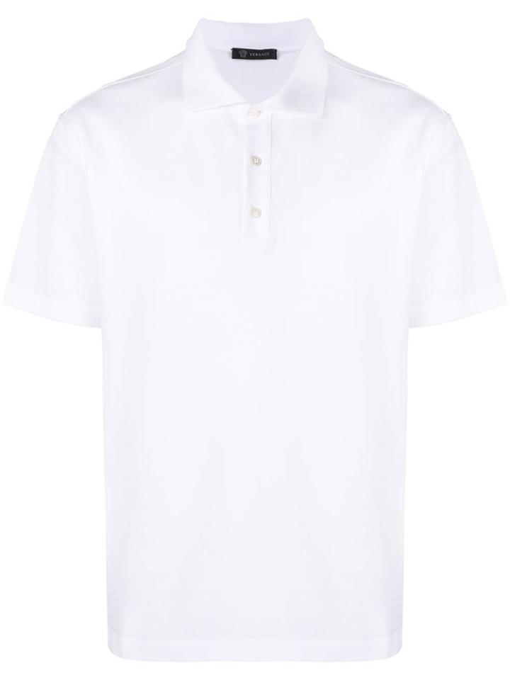 Versace Basic Polo Shirt - White