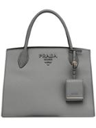 Prada Monochrome Tote - Grey