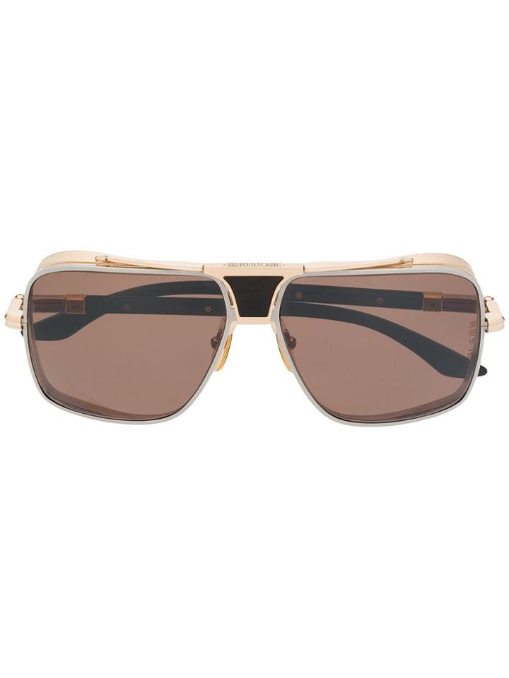Dita Eyewear Interchangeable Temple Sunglasses - Brown