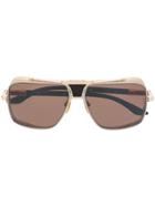 Dita Eyewear Interchangeable Temple Sunglasses - Brown