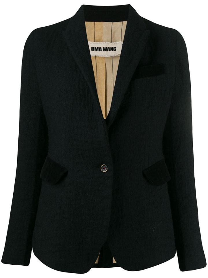 Uma Wang Slim-fit Blazer - Black