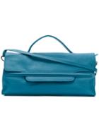 Zanellato - Nina Tote Bag - Women - Cotton/leather - One Size, Blue, Cotton/leather