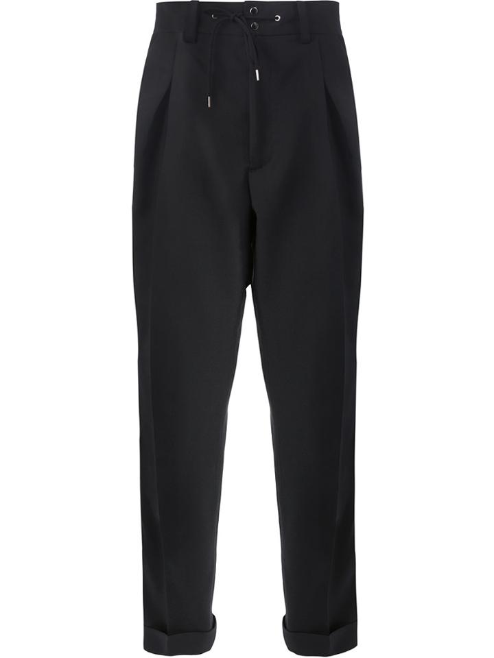 Takahiromiyashita The Soloist Drop-crotch Trousers - Black