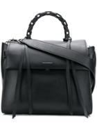 Elena Ghisellini Flap Tote - Black
