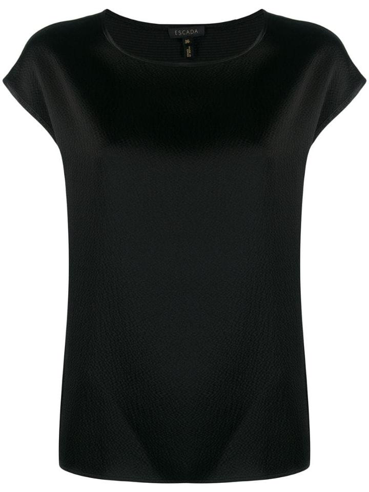 Escada Short-sleeved Blouse - Black
