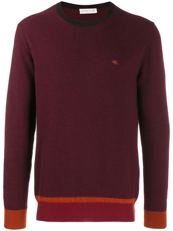 Etro Crewneck Jumper - Red
