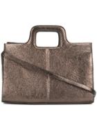 Zilla Boxy Tote Bag - Brown