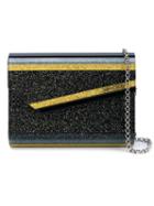 Jimmy Choo Candy Metallic Striped Clutch