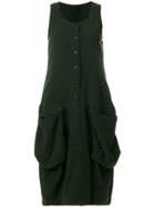 Rundholz Black Label Sleeveless Buttoned Dress - Green
