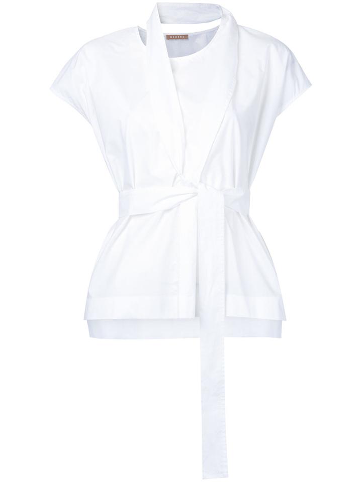 Nehera - Poplin Top - Women - Cotton - 38, White, Cotton