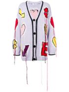 Philosophy Di Lorenzo Serafini Love Cardigan - Pink & Purple