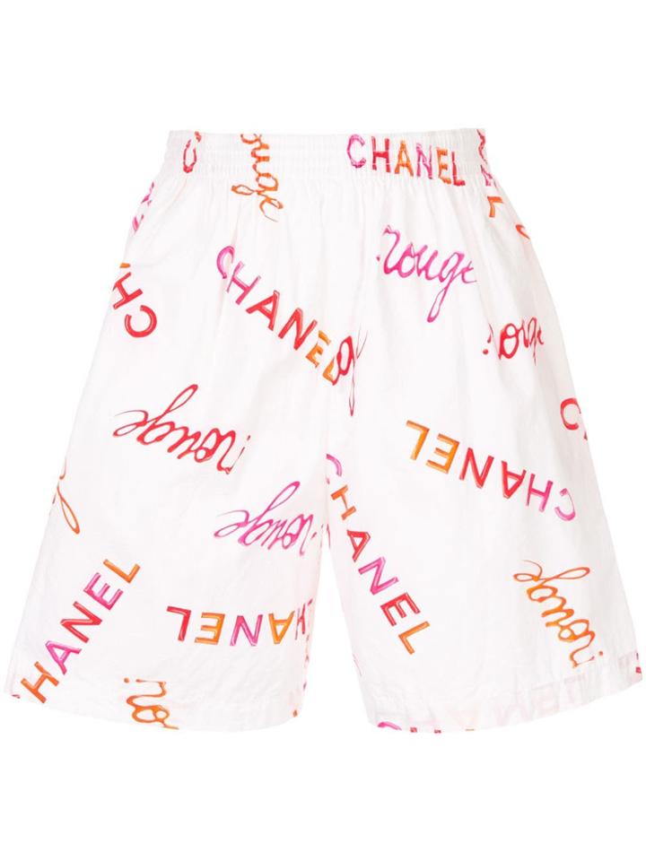 Chanel Vintage Half Pants - White