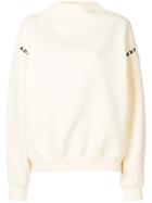 Ader Shoulder Zipped Sweatshirt - White