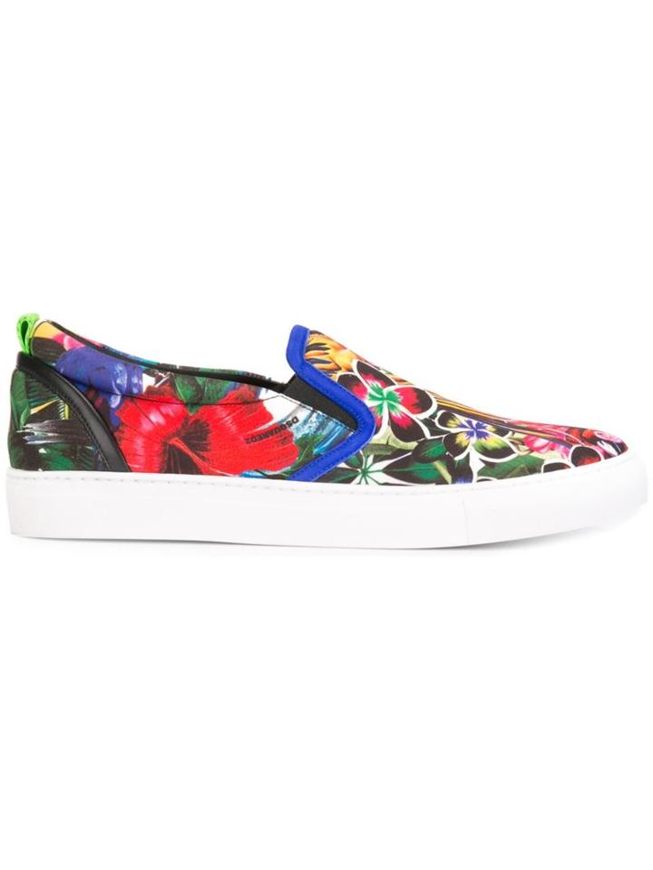 Dsquared2 Surfer S Paradise Sneakers, Women's, Size: 39.5, White, Rubber/neoprene/leather