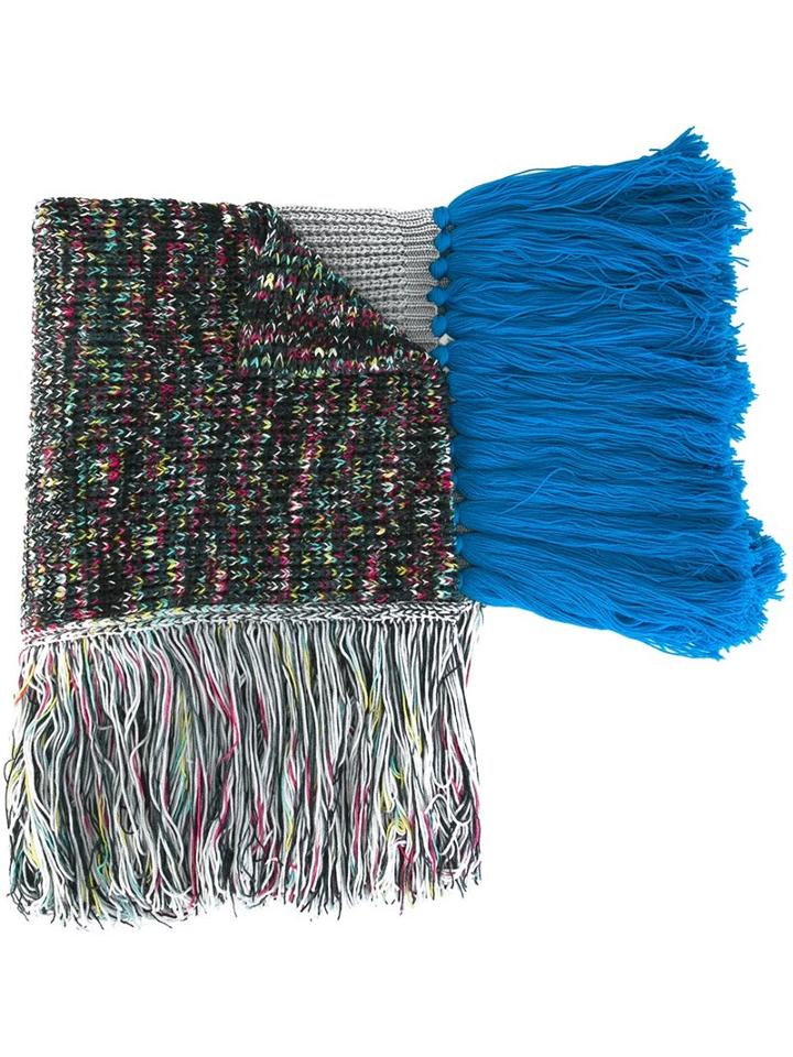 Missoni Fringed Scarf, Women's, Wool/nylon