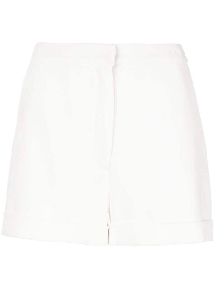 Cinq A Sept Crepe Elaine Shorts - White