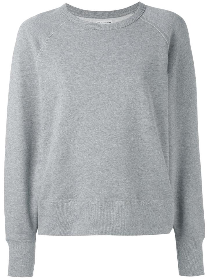 City Sweatshirt - Women - Cotton - Xs, Grey, Cotton, Rag & Bone /jean