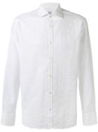 Danolis Spread Collar Shirt, Men's, Size: 41, White, Cotton