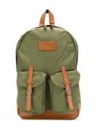 Mc2 Saint Barth Kids Teen Vintage Style Backpack - Green