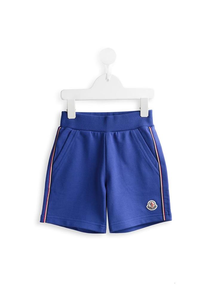 Moncler Kids Striped Trim Track Shorts