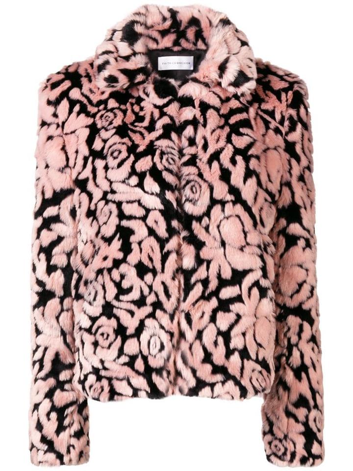 Faith Connexion Floral Jacket - Pink