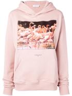 Ih Nom Uh Nit Printed Hoodie - Pink