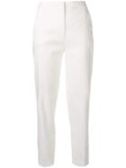 Pinko Slim Trousers - White