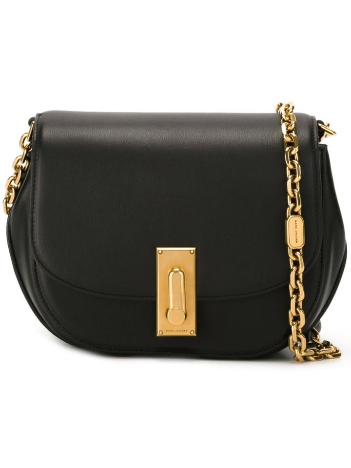 Marc Jacobs 'west End The Jane' Saddle Shoulder Bag, Women's, Black, Calf Leather