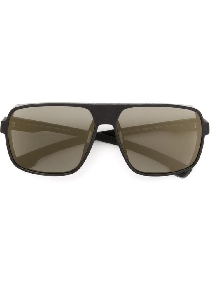 Mykita - 'daggoo' Sunglasses - Unisex - Plastic - One Size, Black, Plastic