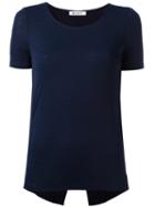 Dondup Maia T-shirt, Women's, Size: Large, Blue, Viscose/polyamide