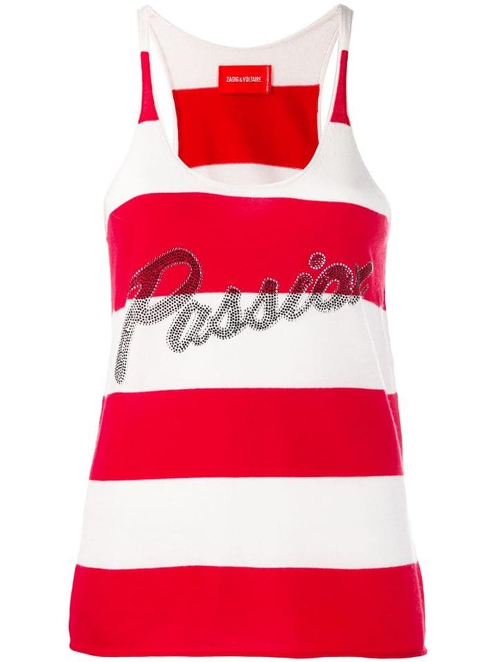 Zadig & Voltaire Lee Knitted Tank Top - Red