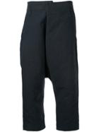 Album Di Famiglia - Harem Trousers - Women - Cotton/linen/flax/polyamide - S, Black, Cotton/linen/flax/polyamide