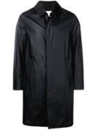 Mackintosh Black Cotton Storm System Mackintosh Coat Gm-001bs