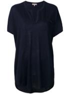 N.peal Superfine Kaftan Tunic - Blue
