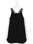 Dkny Kids - Strappy Mini Dress - Kids - Lyocell/viscose - 12 Yrs, Girl's, Black