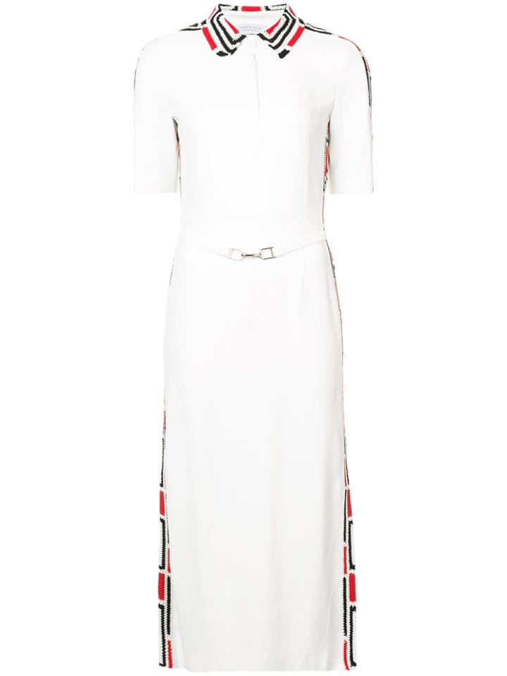 Gabriela Hearst Natalia Crochet Dress - White
