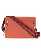 Roksanda Shoulder Bag With Braided Strap - Pink & Purple